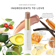 Soft natural lipstick Nude Sugar by LÜK Beautifood