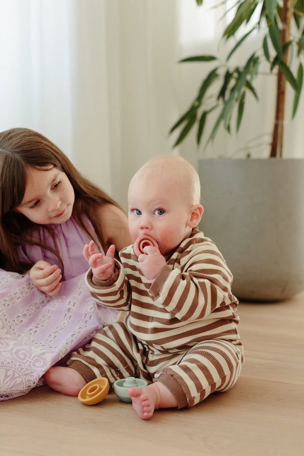 Little Drop non-toxic teether and sensory stacking toy for babies