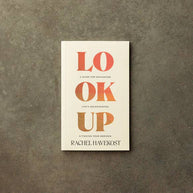 Look Up paperback poetry book by Rachel Havekost