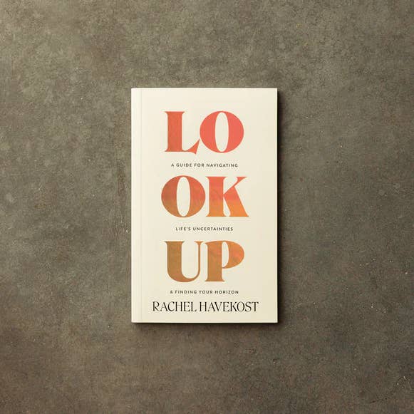 Look Up paperback poetry book by Rachel Havekost