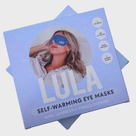 Lula Eye Mask 3 Pack in Rose Lavender and Vanilla packaging
