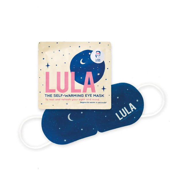 Lula Rose Self-Warming Eye Mask 5-pack box
