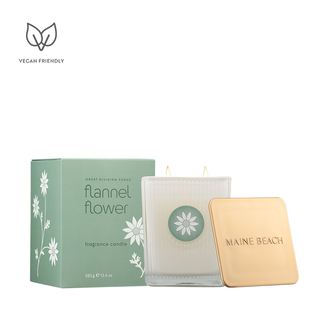 Maine Beach Flannel Flower Fragrance Candle 380 g