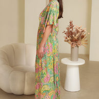 Flowing maxi dress in lightweight rayon from Dreamcatcher
