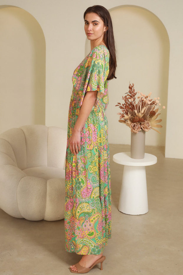 Flowing maxi dress in lightweight rayon from Dreamcatcher
