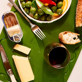 Maison Apprêt Classique Board in Green rice husk