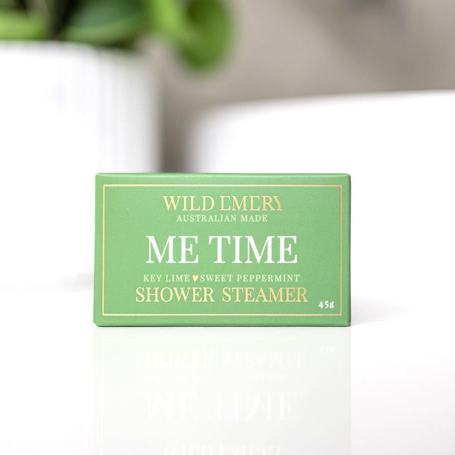 Me Time Shower Steamer made in Beechworth, Australia
