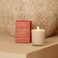 Mini soy candle with plum, raspberry and vanilla notes