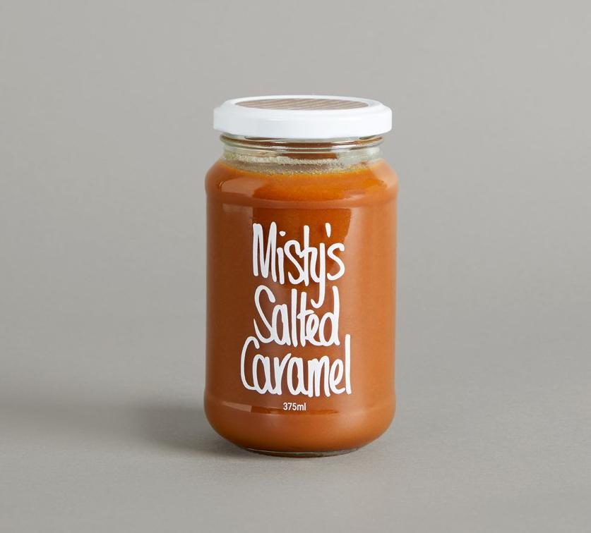 Misty’s Original Salted Caramel Sauce 375 ml jar