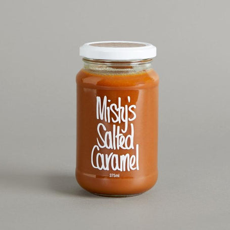 Misty’s Original Salted Caramel Sauce 375 ml jar