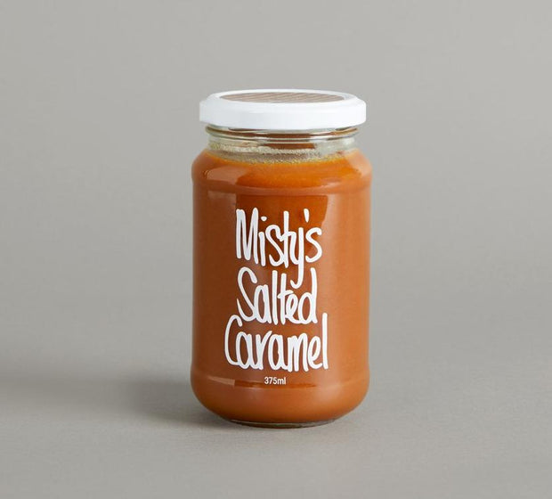 Misty’s Original Salted Caramel Sauce 375 ml jar