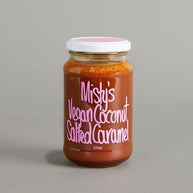 Misty’s Vegan Coconut Salted Caramel Sauce 375 ml jar