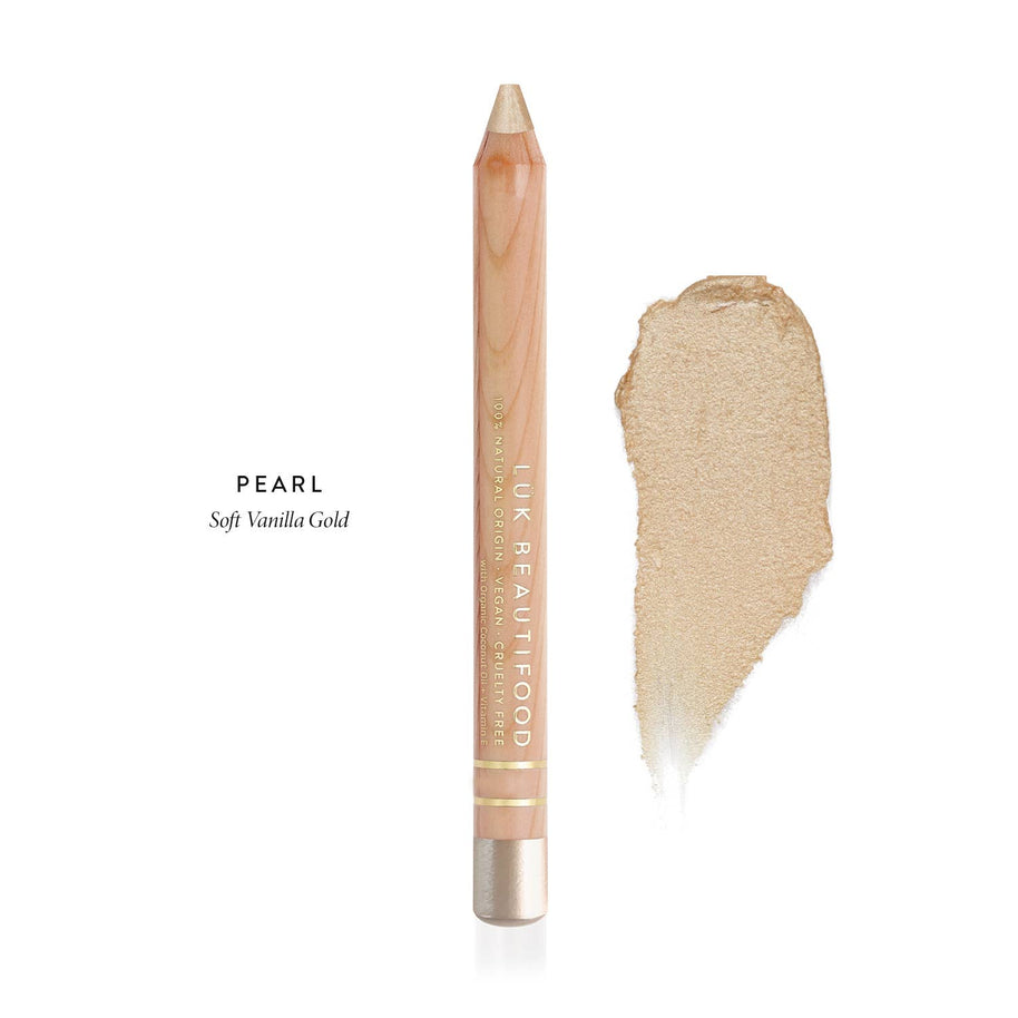 Pearl Luminous Eye Crayon and Black Tea Lash Nourish Mascara in gift box