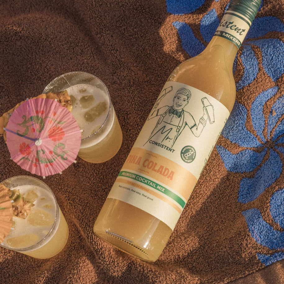 Piña Colada mixer — pineapple & coconut flavour – Mr Consistent