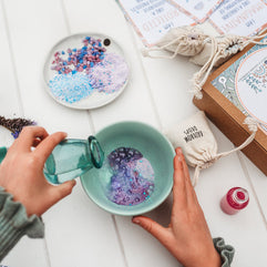 Children’s potion play set with fizzing, eco glitter ingredients for creativity and kindness