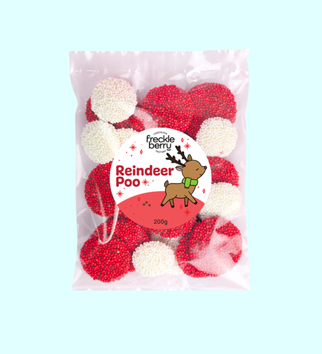 Freckleberry Reindeer Poo Chocolate Freckles novelty gift pack