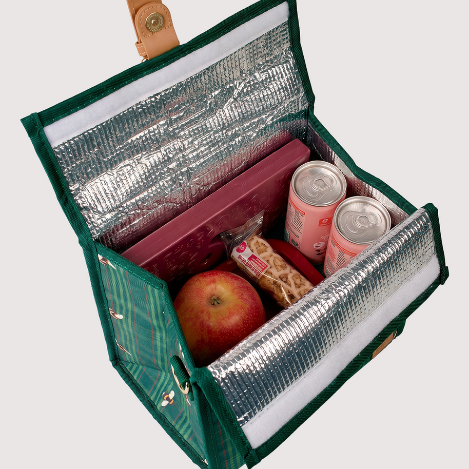 Satchel Lunch Bag with detachable shoulder strap