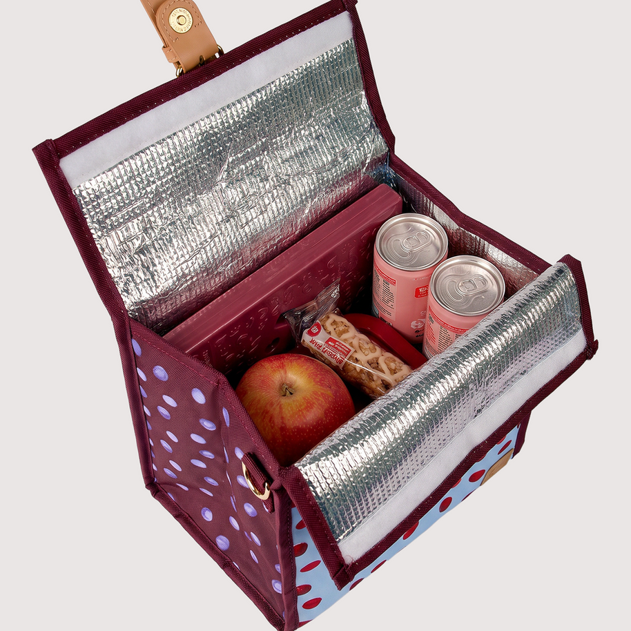 Satchel Lunch Bag with detachable shoulder strap
