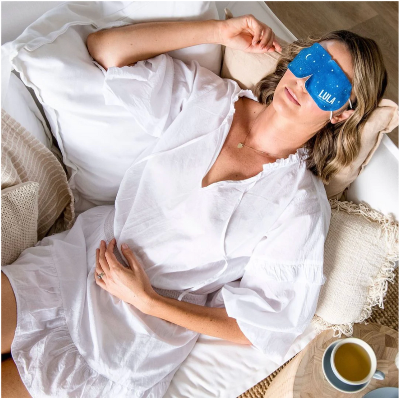 Lula self-care eye mask bundle for sleep, stress relief, and relaxation