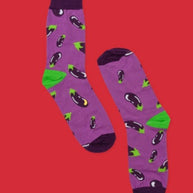 Sock It Up Size Matters colourful crew socks