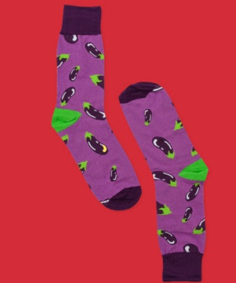 Sock It Up Size Matters colourful crew socks