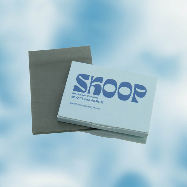 Skoop Skincare Babe Blotter Extra Drip Charcoal Blotting Sheets