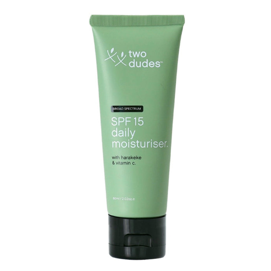 Two Dudes SPF15 Daily Moisturiser 75ml tube