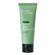 Two Dudes SPF15 Daily Moisturiser 75ml tube