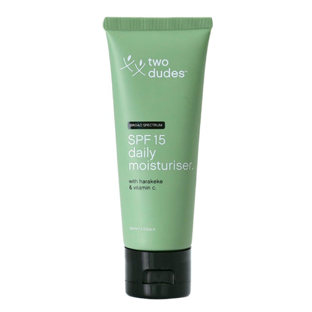 Two Dudes SPF15 Daily Moisturiser 75ml tube