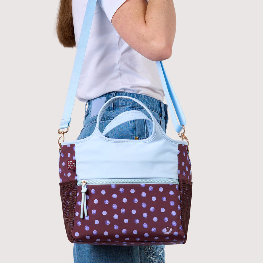 The Somewhere Co. Buddy Lunch Bag in Freckle print