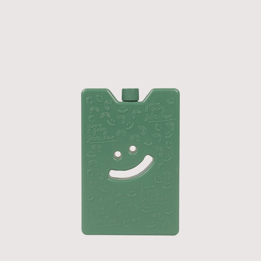 The Somewhere Co. Frosty Ice Brick in Forest Green