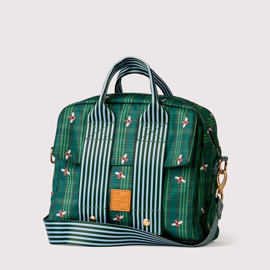 The Somewhere Co. Tote Lunch Bag in Wildling print