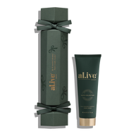 al.ive body Hand Cream Cracker Fig & Toasted Chestnut festive packaging