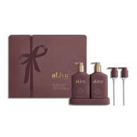 al.ive body Transformative Duo Sweet Plum & Berries limited edition set