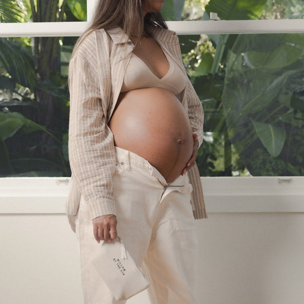 Organic pregnancy and postpartum skincare mini gift set