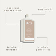 Australian vegan wash refill sustainable packaging