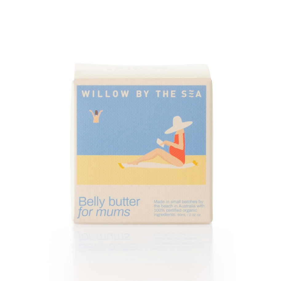 Willow By The Sea Belly Butter 60ml organic pregnancy cream