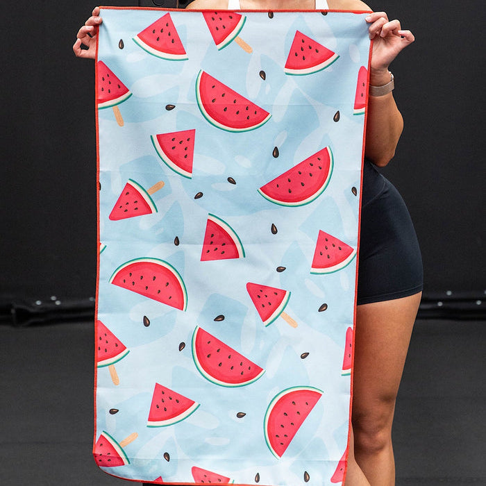 Cheeky Winx Watermelon Crush Gym Towel 90x50cm fruity design
