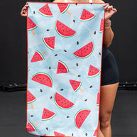 Cheeky Winx Watermelon Crush Gym Towel 90x50cm fruity design