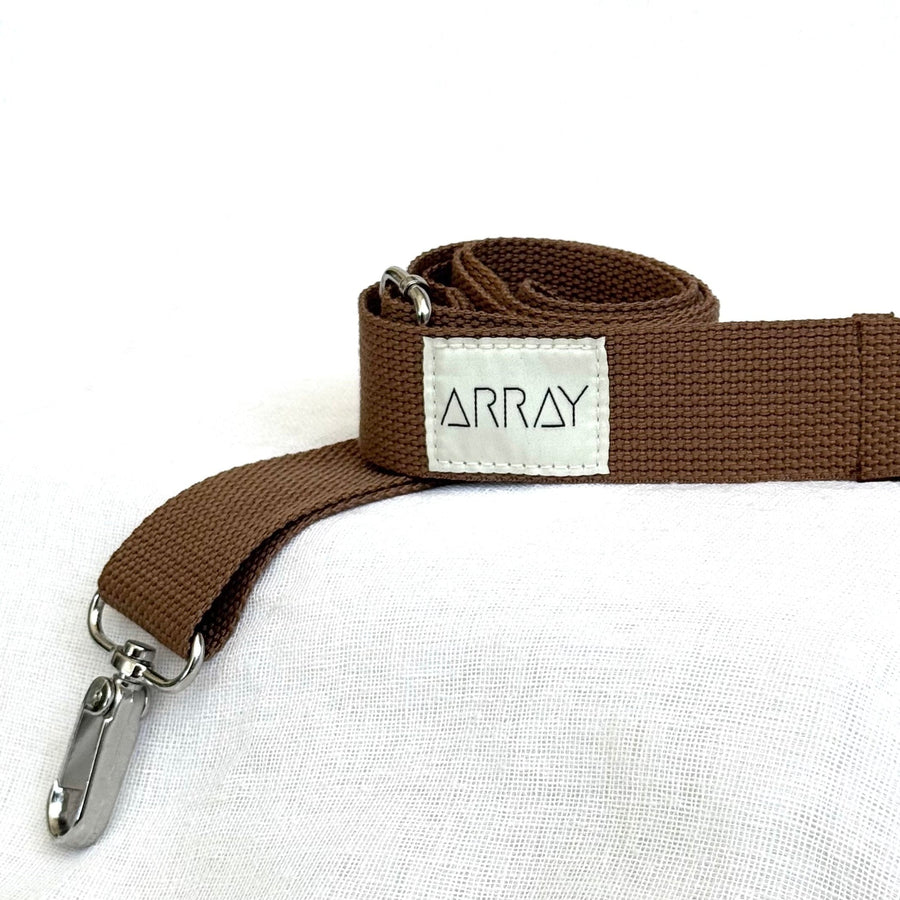 Wide adjustable cotton crossbody strap for Array Pocket Totes
