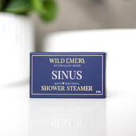Wild Emery Sinus Shower Steamer 45g navy box Australian made