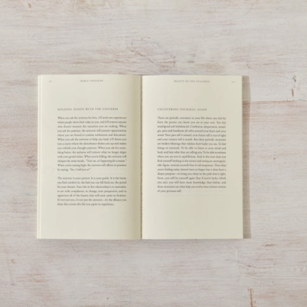 Mindfulness poetry book on presence self love and healing by Karin Hadadan