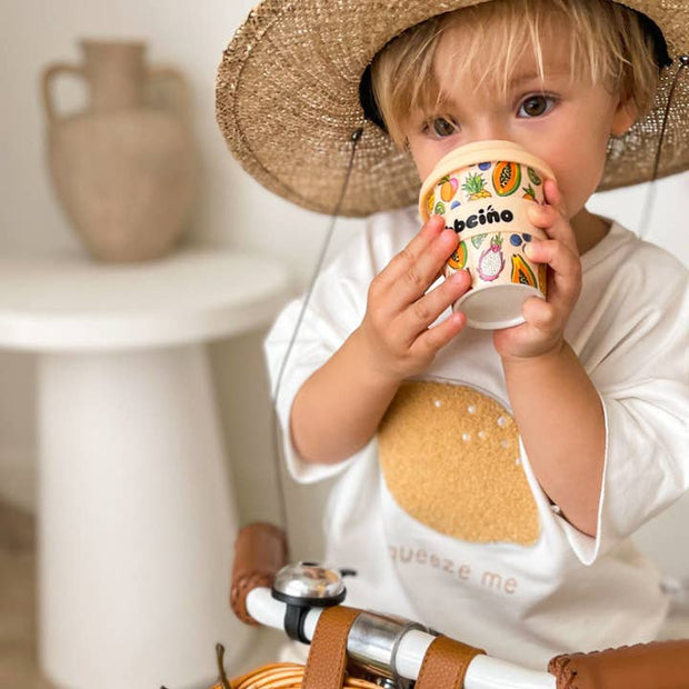 BBcino x Bink Studios Troppo bamboo babycino cup for kids