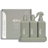 al.ive body Kitchen Trio Willow Gum & Lemon Myrtle set