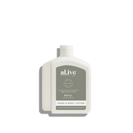 al.ive body Willow Gum & Lemon Myrtle Hand & Body Lotion Refill 650ml