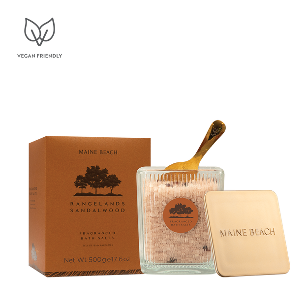 Maine Beach Rangelands Sandalwood Bath Salts 500 g jar