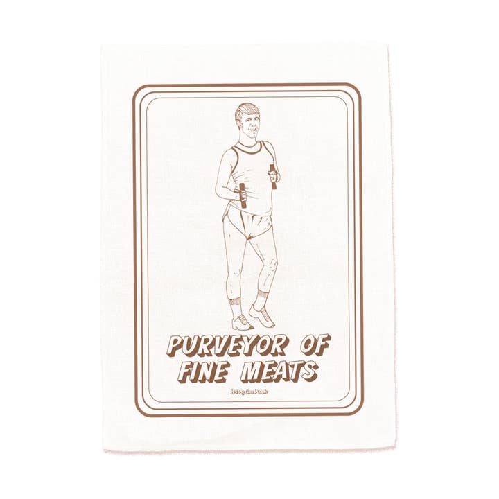 Kel from Kath and Kim inspired funny Australian tea towel