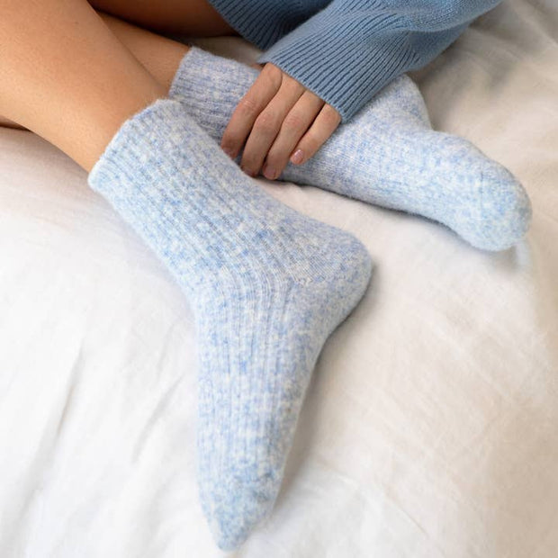 The Comfiest Socks Light Blue