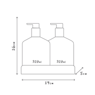 Al.ive Baby Hair & Body Duo – Calming Oatmeal (Wash & Lotion, 2 × 320 ml)