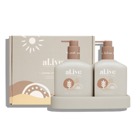 Al.ive Baby Hair & Body Duo – Calming Oatmeal (Wash & Lotion, 2 × 320 ml)